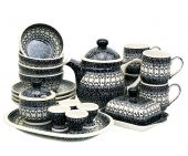 Set for breakfast - Polish pottery