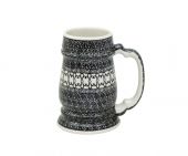 Beer mug - Polish pottery