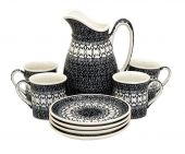 Set for beverages - Polish pottery