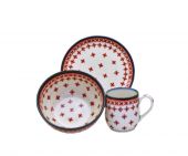 Set for breakfast - Polish pottery