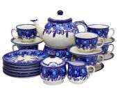 Dessert set large - Polish pottery