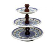 Cake stand - Polish pottery