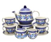 Coffee,Tea set - Polish pottery