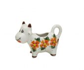 Cow creamer - Polish pottery