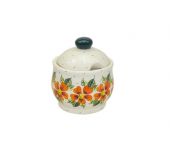 Sugar bowl - Polish pottery