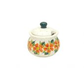 Sugar bowl - Polish pottery