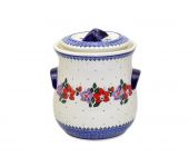 Cucumber pot - Polish pottery