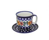 _en[Filiżanka duża + spodek] - Polish pottery
