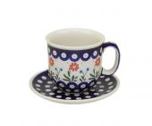_en[Filiżanka duża + spodek] - Polish pottery