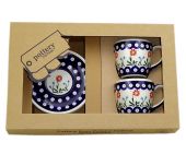 Set of caps - Polish pottery