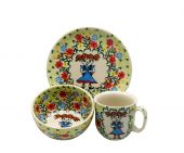 Childrens set - Polish pottery