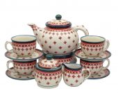 Coffee,Tea set - Polish pottery