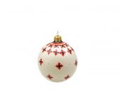 Christmas ornament - Polish pottery