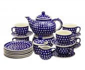 Dessert set large - Polish pottery