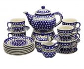 Dessert set large - Polish pottery