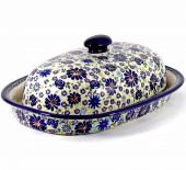 Bread bin - Polish pottery