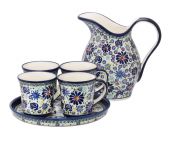 Set for beverages - Polish pottery