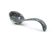 Soup ladle - Polish pottery