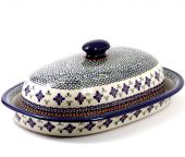 Bread bin - Polish pottery