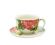 Cup + saucer - Polish pottery