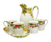 Set for beverages - Polish pottery