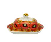 Butterdish - Polish pottery