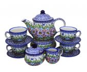 Coffee,Tea set - Polish pottery