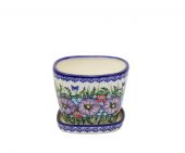 Flower pot - Polish pottery