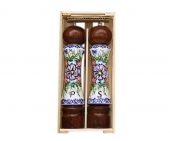 Pepper salt mill - Polish pottery