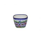 Cover for a flower pot - Polish pottery