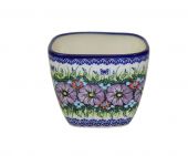 Cover for a flower pot - Polish pottery