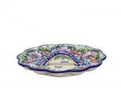 Plate for eggs - Polish pottery