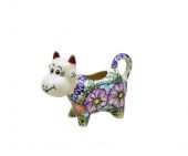 Cow creamer - Polish pottery