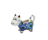 Cow creamer - Polish pottery