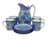 Set for beverages - Polish pottery