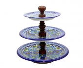 Cake stand - Polish pottery