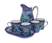 Set for beverages - Polish pottery