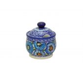 Sugar bowl - Polish pottery