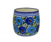 Cover for a flower pot - Polish pottery