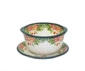 Soup bowl - Polish pottery