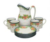 Set for beverages - Polish pottery