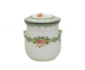 Cucumber pot - Polish pottery