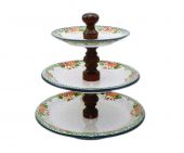 Cake stand - Polish pottery