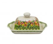 Butterdish - Polish pottery