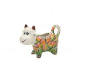 Cow creamer - Polish pottery