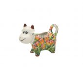 Cow creamer - Polish pottery