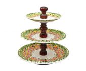 Cake stand - Polish pottery