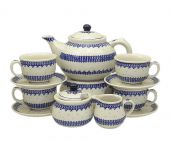 Coffee,Tea set - Polish pottery