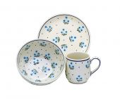 Set for breakfast - Polish pottery