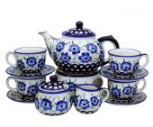 Coffee,Tea set - Polish pottery